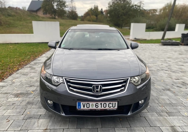 Honda Accord cena 31999 przebieg: 214178, rok produkcji 2008 z Brzesko małe 232